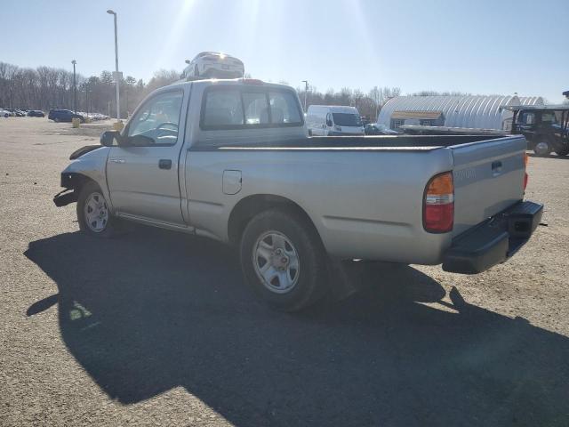 5TENL42N52Z087006 - 2002 TOYOTA TACOMA SILVER photo 2