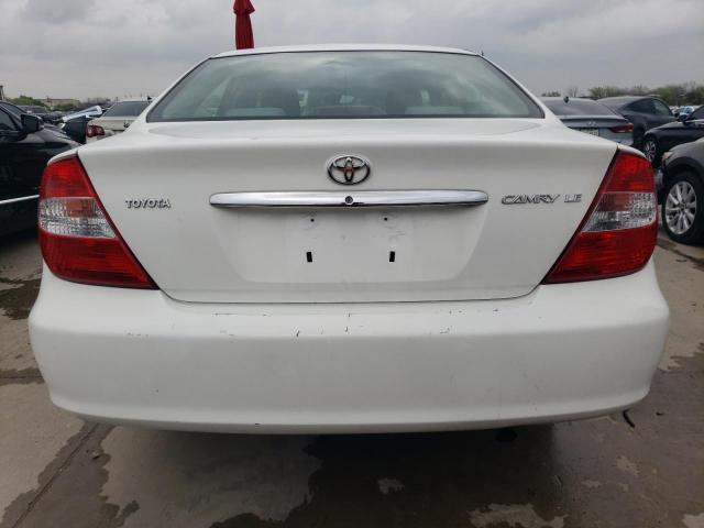 4T1BE32K94U276374 - 2004 TOYOTA CAMRY LE WHITE photo 6