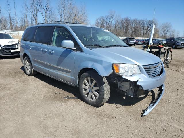 2C4RC1BGXDR512424 - 2013 CHRYSLER TOWN & COU TOURING 蓝色 照片 4