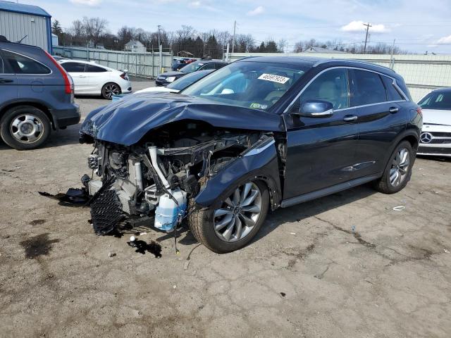 3PCAJ5M33KF132113 - 2019 INFINITI QX50 ESSENTIAL BLUE photo 1