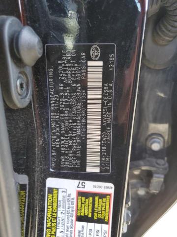 4T1G11BK9RU114354 - 2024 TOYOTA CAMRY SE NIGHT SHADE BLACK photo 13