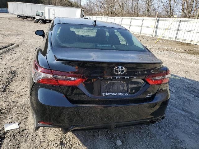 4T1G11BK9RU114354 - 2024 TOYOTA CAMRY SE NIGHT SHADE BLACK photo 6