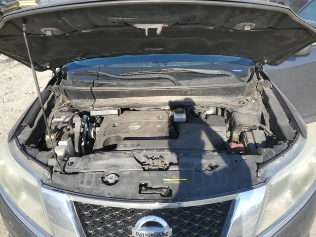 5N1AR2MNXDC652569 - 2013 NISSAN PATHFINDER S Մոխրագույն լուսանկար 12