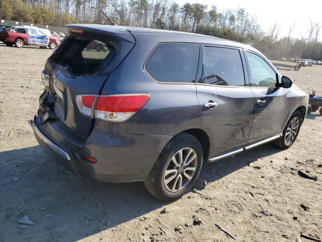 5N1AR2MNXDC652569 - 2013 NISSAN PATHFINDER S Մոխրագույն լուսանկար 3