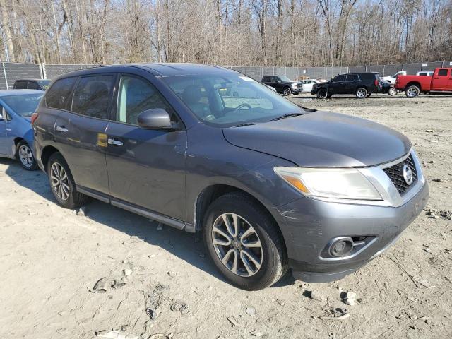 5N1AR2MNXDC652569 - 2013 NISSAN PATHFINDER S Մոխրագույն լուսանկար 4