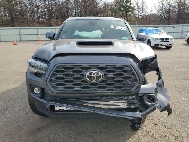 3TMCZ5AN2LM332257 - 2020 TOYOTA TACOMA DOUBLE CAB GRAY photo 5