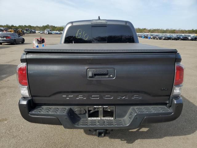 3TMCZ5AN2LM332257 - 2020 TOYOTA TACOMA DOUBLE CAB GRAY photo 6