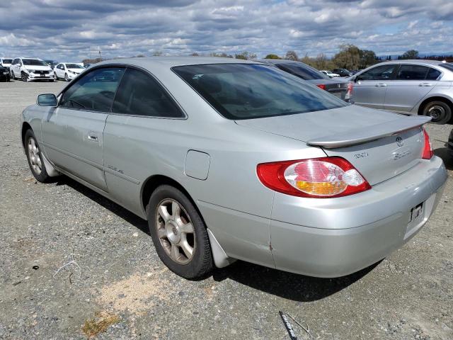 2T1CF28P12C581378 - 2002 TOYOTA CAMRY SOLA SE SILVER photo 2