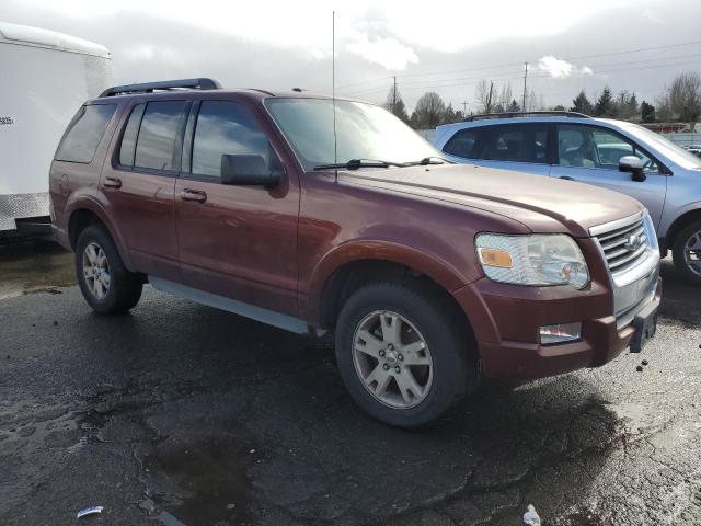 1FMEU7D80AUA09676 - 2010 FORD EXPLORER XLT მუქწითელი ფოტო 4