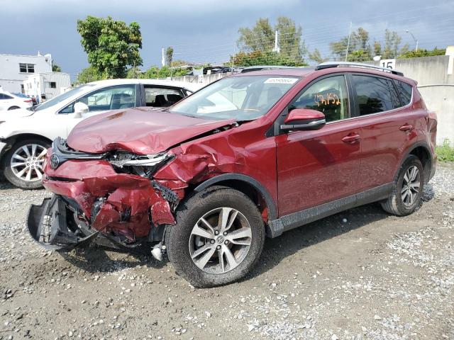 JTMWFREV3JD131726 - 2018 TOYOTA RAV4 ADVENTURE RED photo 1