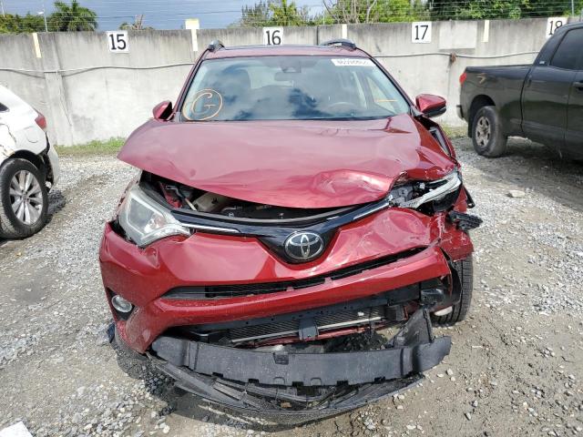 JTMWFREV3JD131726 - 2018 TOYOTA RAV4 ADVENTURE RED photo 5