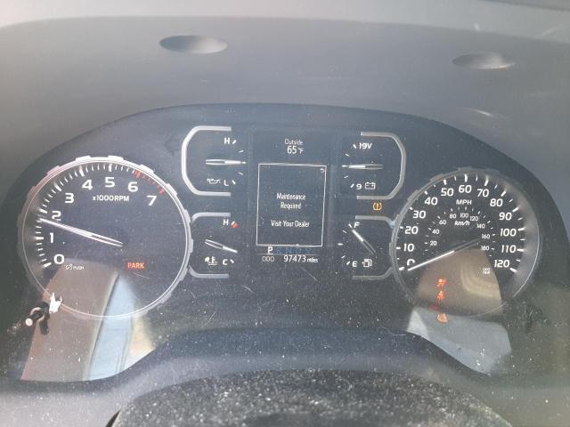 5TFUW5F15JX731576 - 2018 TOYOTA TUNDRA DOUBLE CAB SR/SR5 BLUE photo 9