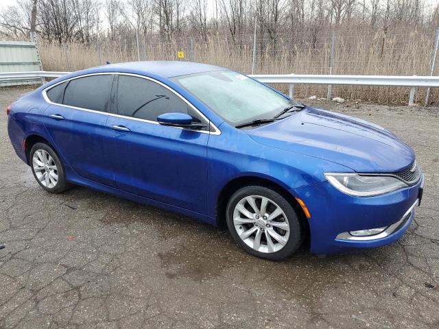 1C3CCCCG5FN524727 - 2015 CHRYSLER 200 C BLUE photo 4