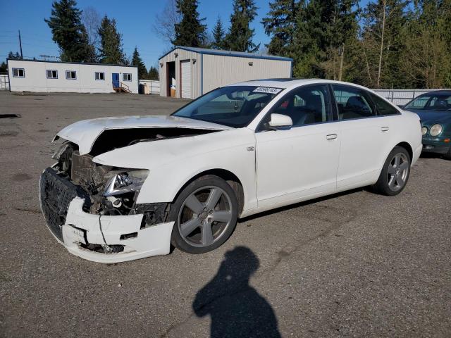 WAUDH74F68N140180 - 2008 AUDI A6 3.2 QUATTRO WHITE photo 1