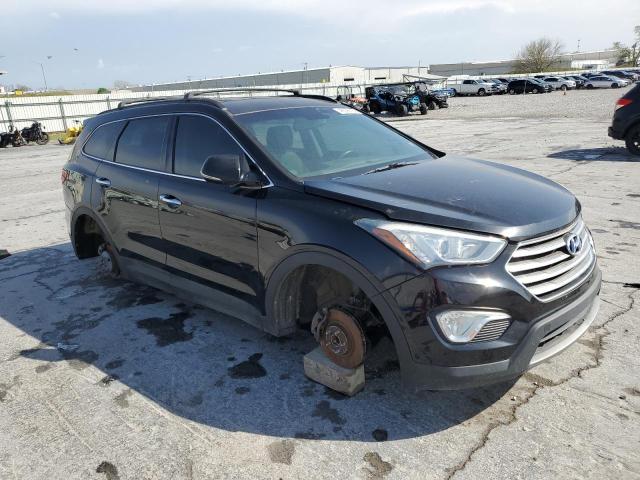 KM8SNDHF8EU035357 - 2014 HYUNDAI SANTA FE GLS BLACK photo 4