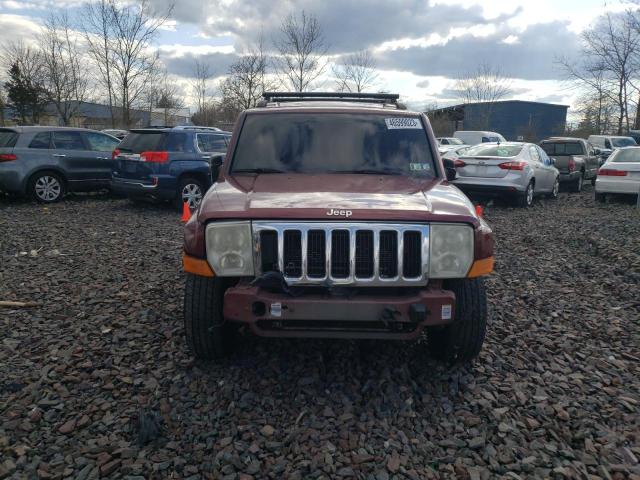 1J8HG48P37C528608 - 2007 JEEP COMMANDER 勃艮第红 照片 5