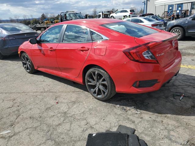 2HGFC2F86KH570434 - 2019 HONDA CIVIC SPORT 红色 照片 2