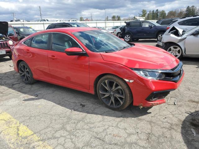 2HGFC2F86KH570434 - 2019 HONDA CIVIC SPORT 红色 照片 4