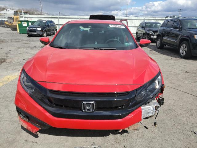 2HGFC2F86KH570434 - 2019 HONDA CIVIC SPORT 红色 照片 5