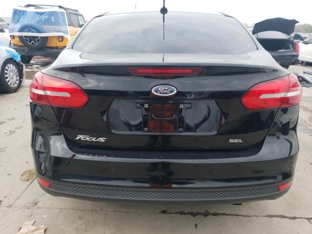 1FADP3H26JL321390 - 2018 FORD FOCUS SEL BLACK photo 6