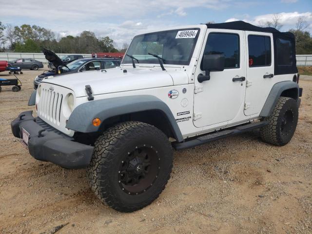 1C4BJWDGXCL186360 - 2012 JEEP WRANGLER U SPORT WHITE photo 1