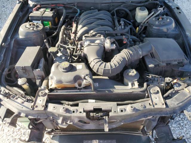 1ZVHT82H785104556 - 2008 FORD MUSTANG GT GRAY photo 11