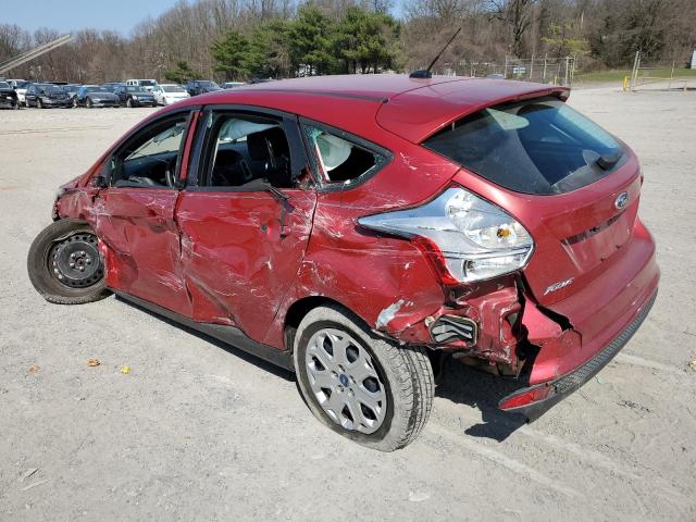 1FAHP3K20CL113468 - 2012 FORD FOCUS SE RED photo 2