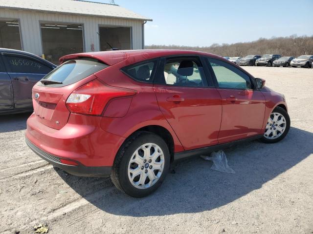 1FAHP3K20CL113468 - 2012 FORD FOCUS SE RED photo 3