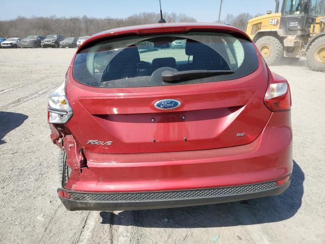 1FAHP3K20CL113468 - 2012 FORD FOCUS SE RED photo 6