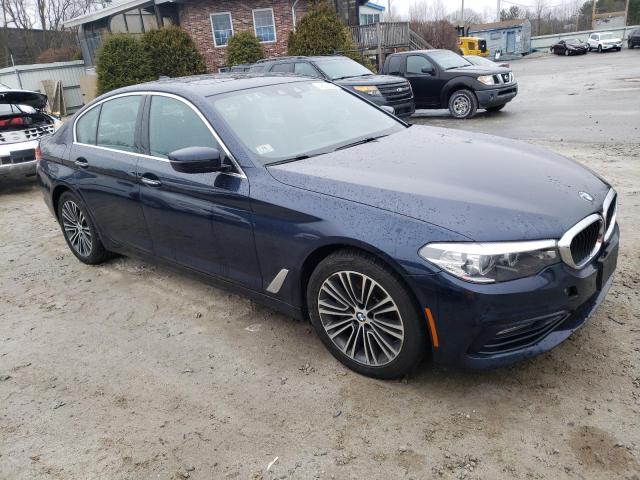 WBAJA7C51JWA72793 - 2018 BMW 530 XI BLUE photo 4