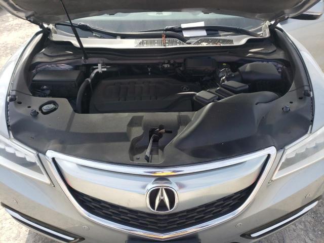 5FRYD4H99GB059639 - 2016 ACURA MDX ADVANCE SILVER photo 12