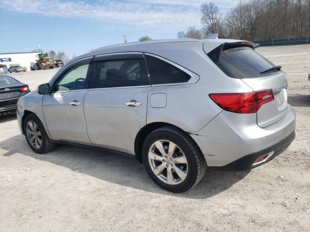 5FRYD4H99GB059639 - 2016 ACURA MDX ADVANCE SILVER photo 2