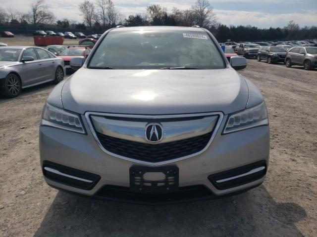 5FRYD4H99GB059639 - 2016 ACURA MDX ADVANCE SILVER photo 5