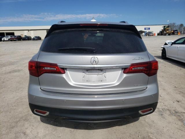 5FRYD4H99GB059639 - 2016 ACURA MDX ADVANCE SILVER photo 6