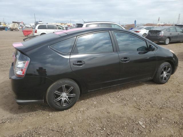 JTDKB22U040077259 - 2004 TOYOTA PRIUS BLACK photo 3