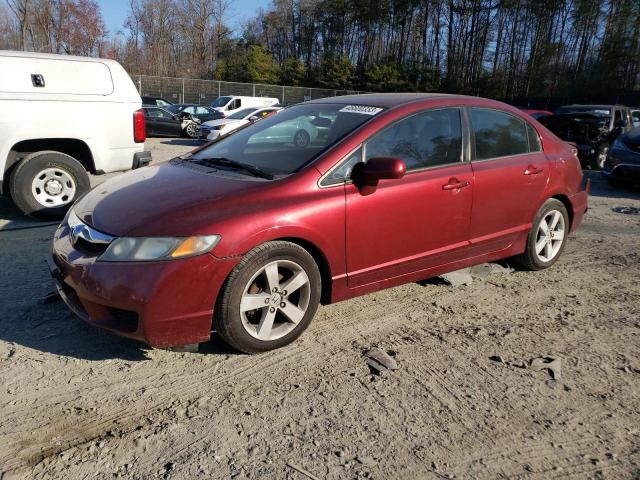 2HGFA1F61AH532302 - 2010 HONDA CIVIC LX-S 勃艮第红 照片 1