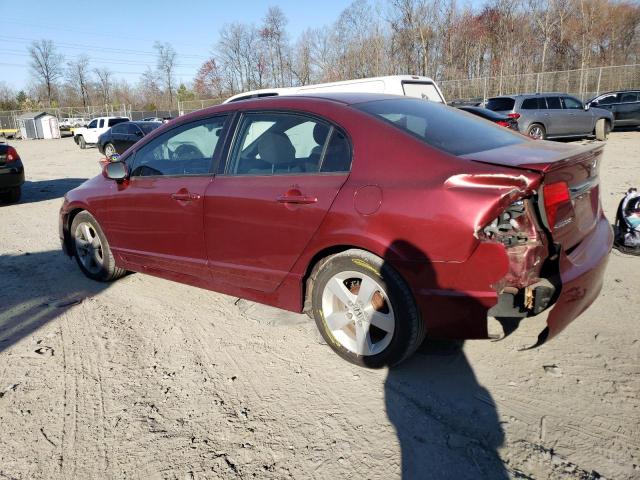 2HGFA1F61AH532302 - 2010 HONDA CIVIC LX-S 勃艮第红 照片 2