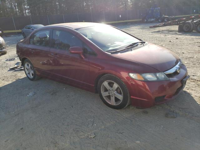 2HGFA1F61AH532302 - 2010 HONDA CIVIC LX-S 勃艮第红 照片 4