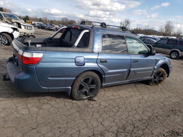 4S4BT62C067100332 - 2006 SUBARU BAJA SPORT BLUE photo 3