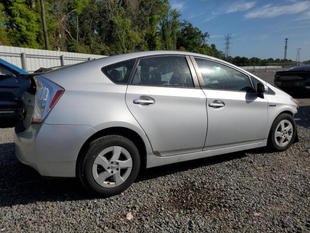 JTDKN3DU0B1368734 - 2011 TOYOTA PRIUS SILVER photo 3