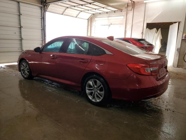 1HGCV1F12JA000728 - 2018 HONDA ACCORD LX BURGUNDY photo 2