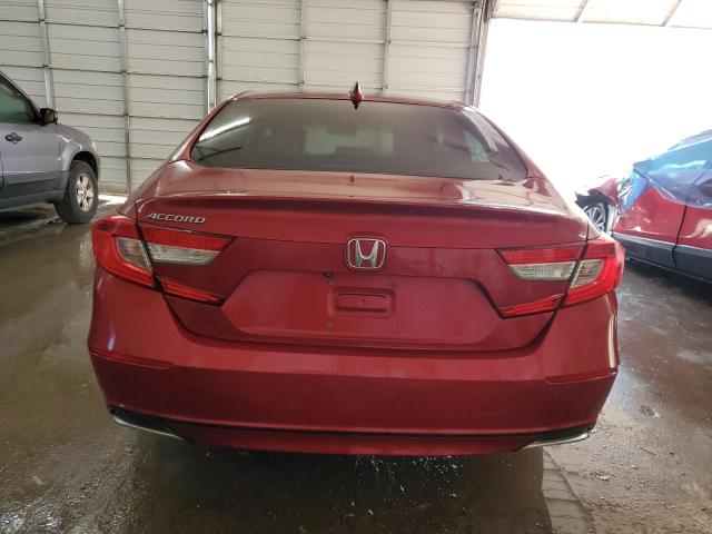 1HGCV1F12JA000728 - 2018 HONDA ACCORD LX BURGUNDY photo 6