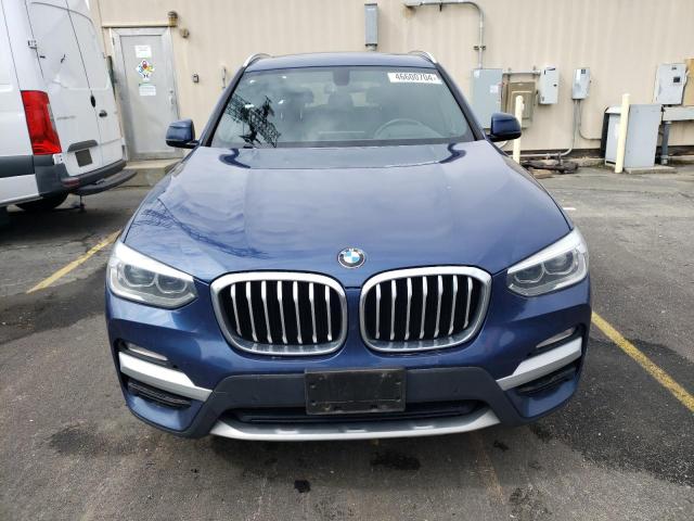 5UXTR9C53JLD70780 - 2018 BMW X3 XDRIVE30I BLUE photo 5