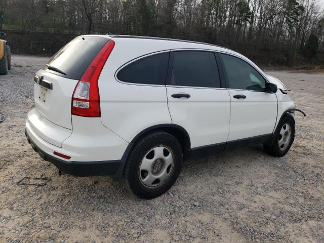 3CZRE3H32BG701706 - 2011 HONDA CR-V LX WHITE photo 3