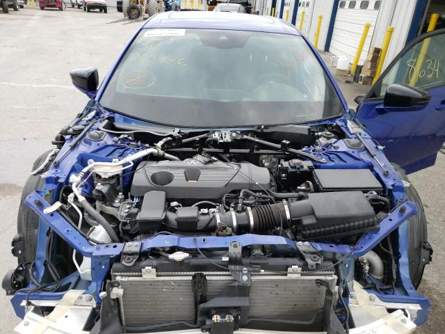 19UUB5F57NA000446 - 2022 ACURA TLX TECH A BLUE photo 11