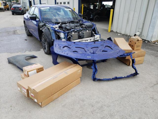 19UUB5F57NA000446 - 2022 ACURA TLX TECH A BLUE photo 12