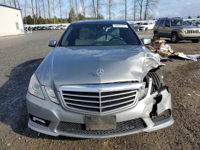 WDDHF5GB0AA244464 - 2010 MERCEDES-BENZ E 350 SILVER photo 5