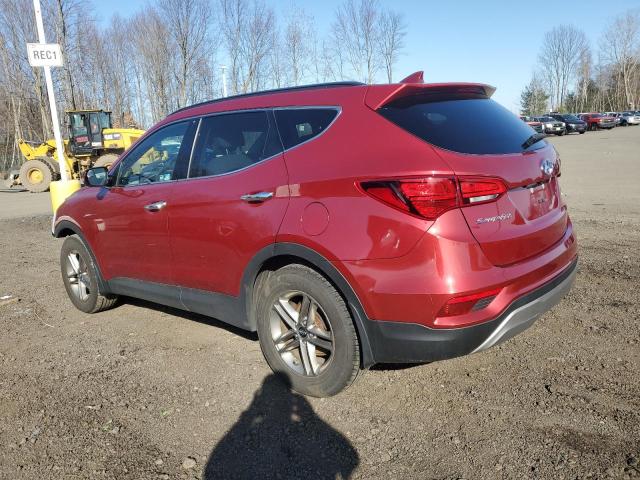 5XYZUDLB3HG408918 - 2017 HYUNDAI SANTA FE S RED photo 2