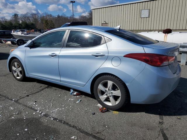 KMHDH4AE7DU517558 - 2013 HYUNDAI ELANTRA GLS BLUE photo 2