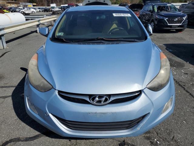 KMHDH4AE7DU517558 - 2013 HYUNDAI ELANTRA GLS BLUE photo 5